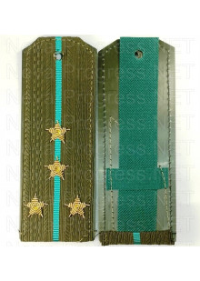 Погоны POGON-KANITEL-147 с вышивкой канителью, цена указана за пару погон