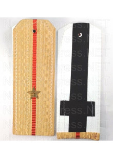 Погоны POGON-KANITEL-157 с вышивкой канителью, цена указана за пару погон