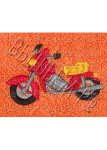 Полотенце с вышивкой мотоцикла размеры и цвета в ассортименте