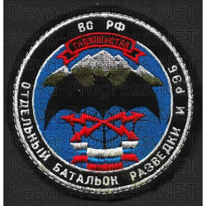 Шеврон 201 дивизия 783-й отдельный батальон разведки и РЭБ (Душанбе)