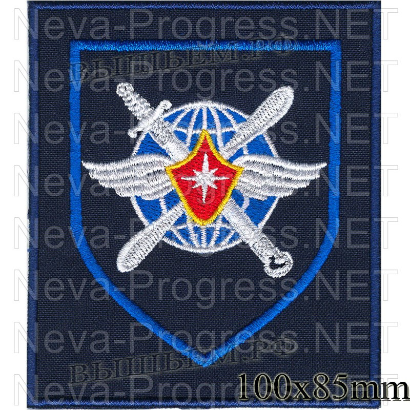 Шеврон 708-й гвардейский Керченский Краснознамённый военно-транспортный авиаполк( темно-синий фон, оливковый)